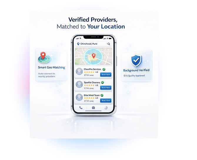 Verified cleaning providers near you